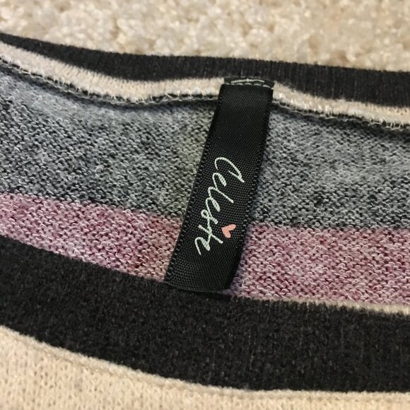 Colourblock Animal Print Soft Knit Rayon Sweater - Picture 10 of 16